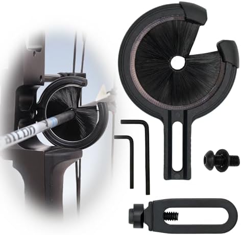 LeGravity Whisker Biscuit Arrow Rest Arrow Stand for Archery Compound Bow Round Bristle Brush Mounted on Bow for Archery Arrow Targeting Accessories LeGravity Whisker Biscuit Arrow Rest Arrow Stand for Archery Compound Bow Round Bristle Brush Mounted on Bow for Archery Arrow Targeting Accessories