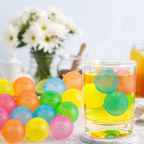 Cubos de hielo reutilizables redondos, pack de 60 miniatura 3