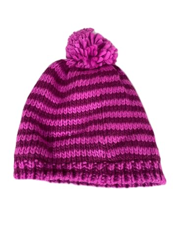 Bonnet Doc McStuffins Disney pour fille taille M/L en maille rose chaude