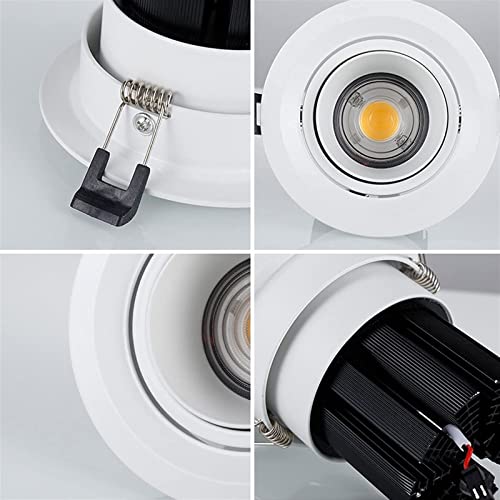 Spotlight Plafonnier Led Plafond Encastré Orientable Noir