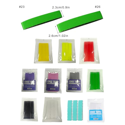 Pack de 3 cintas protectoras para palas de pickleball y bordes de raqueta 6
