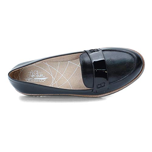 Lifestride Womens Zee Loafer, Black, 9.5 Us #TOP5
