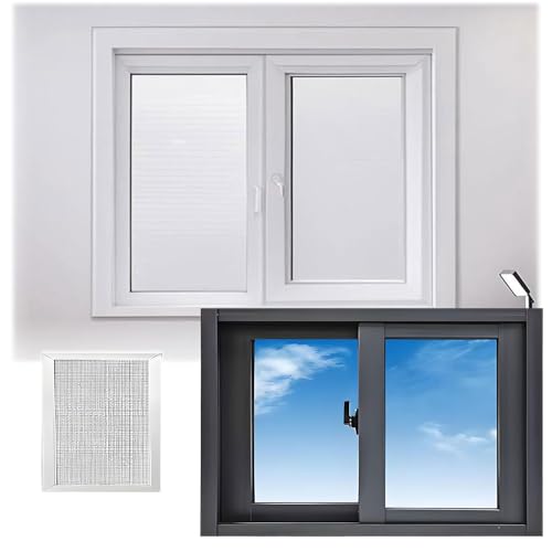 Ventana de cobertizo negra para renovación de baños y sótanos residenciales 2