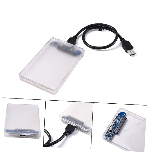 Caja externa para disco duro 2.5 pulg USB 3.0 ABS miniatura 4