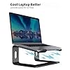SOUNDANCE-Laptop-Stander-Aluminium-Computer-Erhohung-ergonomischer-Laptop-Stander-fur-den-Schreibtisch-Metall-Halterung-kompatibel-mit-10-bis-156-Zoll-Notebook-Computern-Schwarz