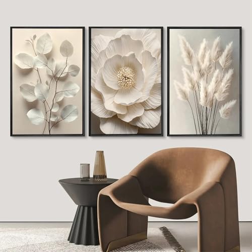 Peinture sur toile beige lever de soleil 50x75cm TONGYINLI