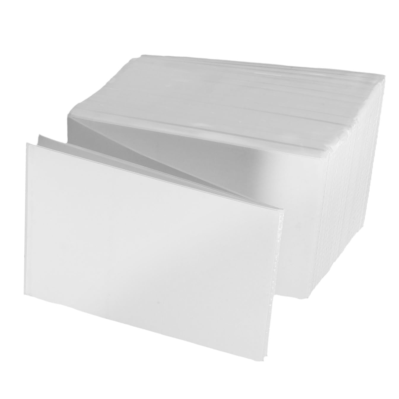 PLAFOPE 500pezzi Etichette Termiche Per Spedizioni Adesivi Compatibili Con Stampanti Rollo e Zebra Carta Per Stampa Chiara Macchie Facile Da Usare e Riutilizzabile Per Codici Barre e