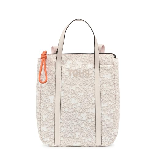 TOUS Mochila Kaos Mini Evolution Nylon Beige-Multi TU, Talla única