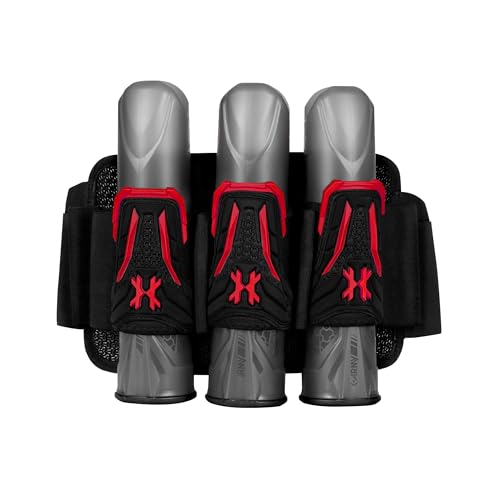 HK Army Zero G Lite Paintball Harness (Red, 3+2)