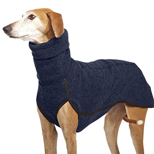 Esobo Fleece Dog Apparel Winter Warm Dog Coat Doggie Turtleneck Cozy Jacket Soft Shirt Vest Stylish...