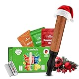 Atembambo Rauchentwöhnung Schwarz – Premium Zigarettenersatz & Rauchfrei Hilfsmittel mit echtem Widerstand & Aroma-Kapsel-Filtern (Wassermelone, Minze, Kaffee) – Nikotinfreie Alternative (Schwarz)