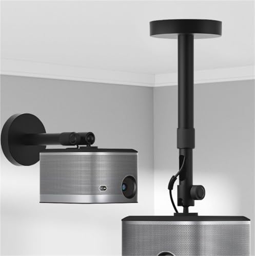 Soporte de pared para proyector regulable que ahorra espacio en casa y estudios 8