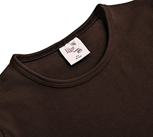 Image of Lilax Girls Short Puff Sleeve Cotton T-Shirt, Toddler & Little Girls Top | 95% Cotton Puff Sleeve Tee; Crewneck, Short Sleeve; Toddler & Girls Sizes 2T-12; for School, Play & Everyday; Machine Wash