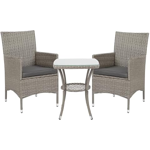 Outsunny 3-Piece Rattan Bistro Set Cover