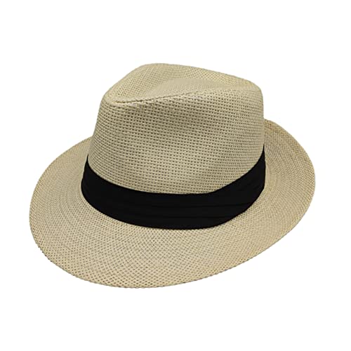 VaiKanhai Sombrero de pescador para hombre y mujer, gorra de béisbol para hombre, gorra de sol, arco, moda, sombrero de playa, sombrero de paja, para tiempo libre, excursión, sombrero de sol, sombrero