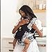 LÍLLÉbaby Complete Airflow Deluxe Ergonomic 6-in-1 Baby Carrier Infant to Toddler with Lumbar Support (7-45 Pounds), 360 Degree Baby Wearing, Inward and Outward Facing (Shibori/Black)