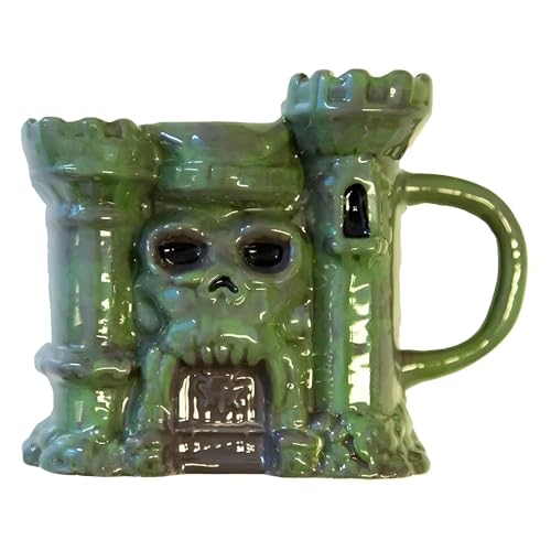 Pyramid International Master of The Universe: Revelation (Power of Grayskull) Shaped Mug, Black, 10.7 Ounces