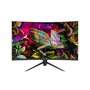 ODYS XP32 PRO 80,01cm (31,5″) WQHD Curved Monitor (2560×1440 Pixel, 400 Lumen, 165Hz, 1ms Reaktionszeit, AMD Free Sync, NVIDIA G-Sync kompatibel, Blaulicht Reduktion, HDMI, Display Port, 3,5mm Audio)