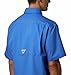 Columbia Men's PFG Low Drag Offshore™ Short Sleeve Shirt,Vivid Blue,Small
