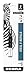 Zebra F-Series Ballpoint Stainless Steel Pen Refill, Fine Point, 0.7mm, Black Ink, 10-Count