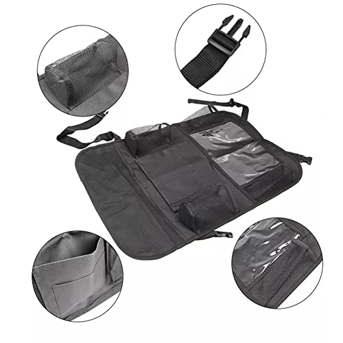 Stuff R Us Backseat Car Organizer, Kick Mats Back Seat Protector , Car Seat Back Protectors For Toys Drink Tissue Snacks, Kick Mat With 9 Storage Pockets 2 Pack #TOP3