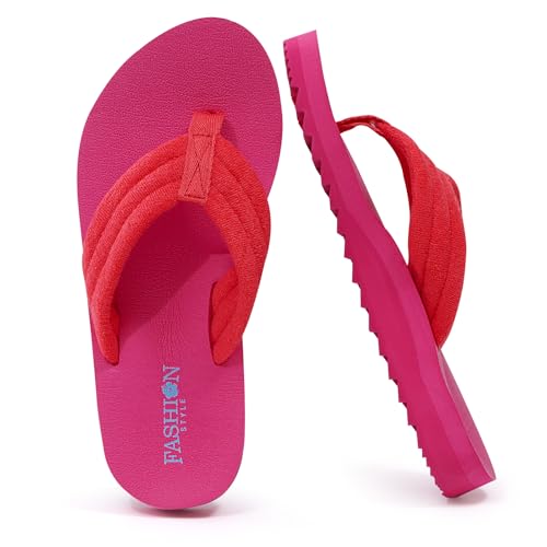 Image of Women's Cushion Flip-Flops Orthotic Comfortable Yoga Mat Thong Sandals With Arch Support