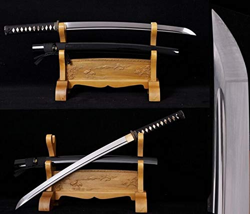 Japan Ninja Sect Shrine Samurai Sword Wakizashi Carbon Steel Sharp1