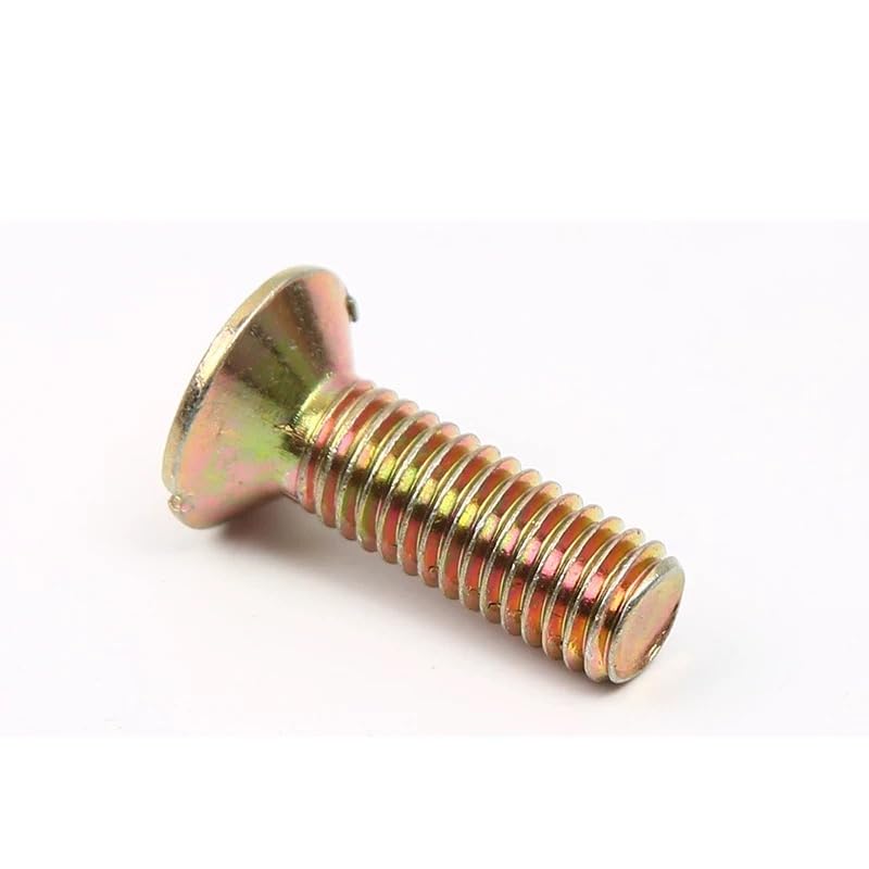 Tornillos de cabeza plana avellanada de acero al zinc de color m2 m2,5 m3 m4 m5 m6 m8 m10 (500,M3 x 16 mm)