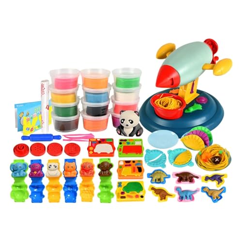 Vibhgtf Juego de plastilina de juego – Juego de plastilina para jugar | Dough Kitchen Creations Juego de juego para niñas y fin de semana de cumpleaños, regalo para niños