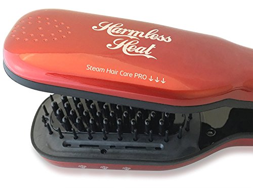 Cepillo alisador de cabello con vapor profesional miniatura 3