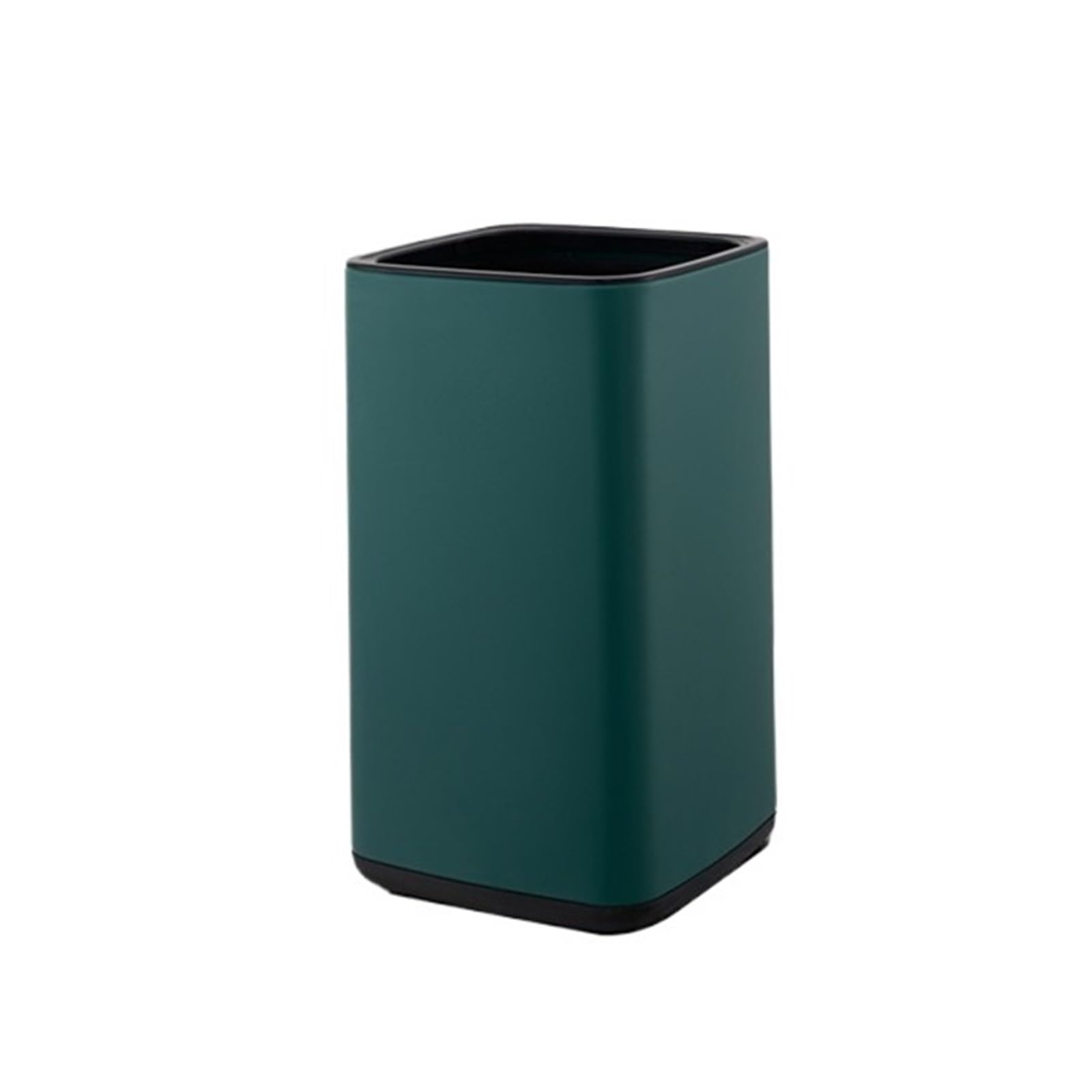 ZYYANSHOP Trash Cans Open Top Trash Can,Rectangle Rubbish Bin for Kitchen Bathroom Living Room Office Wastebasket Garbage(Green)