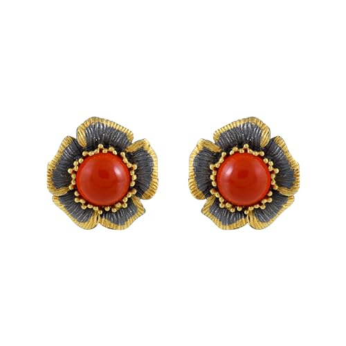 Boucles d'oreilles argent 925 pierres précieuses naturelles pour femme