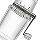 CosyCaya Ice Crusher Manuelle Ice Crusher Machine1.25L EismüHle Ice-Cube Drinks Chopper,Haushaltsbedarf,Sommerbedarf