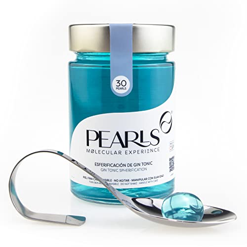 Pearls de GinTonic (30 unid) - Esferificaciones Premium listas para degustar. Descubre la Coctelería Molecular. Una explosión de sabor y sensaciones. Productos Gourmet.