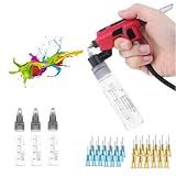 Buhdjfnke Für Modelle Malwerkzeug PT-AB Waschfreie Airbrush mit Marker Rack Schneller Farbwechsel Hobby DIY Bastelwerkzeuge