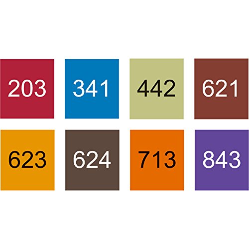 Kuretake ZIG POSTCHALK MARKER WET-WIPE 6 MMTIP DEEP 8V Japan Import