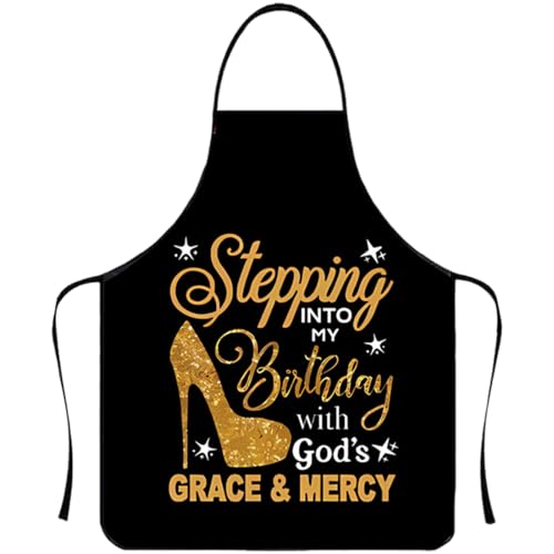 THQAE 1 Pcs Grillschürze für männer, Grillschürze für männer lustig, Kochschürze Küchenschürze Lustige Schürze Wasserdichte für Herren Damen Geschenk für Party...