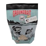 HungryFish Groundbait Fishing Chum Mix – Natural Fishing Bait for Carp, Catfish, Bluegill & Crappie – Strong Scent Trail, Fast Attraction, Safe for Lakes, Ponds & Rivers (Plain) 15.5oz