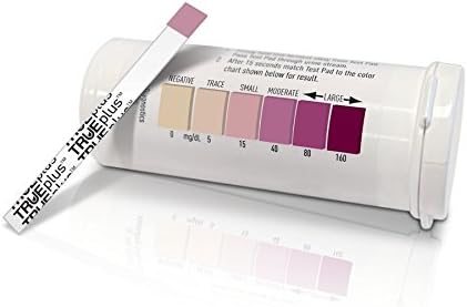 TRUEplus® Ketone Test Strips – Ideal for Low-carb dieters– Made in USA–Urinalysis Test Sticks (100)