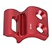 Funien Bicycle Front Derailleur Hanger Sturdy Lightweight CNC Road Bike Gear Accessory (Red)