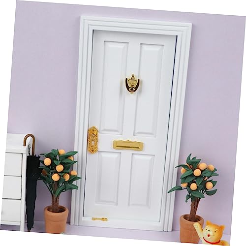 Toyvian 1Pc Bianco Miniature Porta Griglia Mini