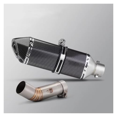 Tuyau de liaison FZ8 pour installer un silencieux 51mm sans soudure sur moto