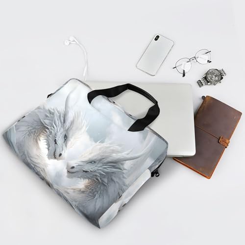 Funda maletín para portátil White Dragons Magic 13-15.6" miniatura 7