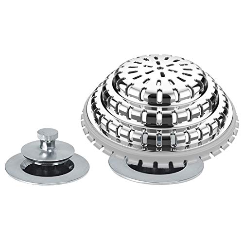 TOYHUYI Sink Drain Hair Catcher/Sink Drain Protector/Drain Cover for Pop Up & Regular