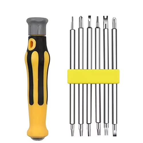 7 In 1 Mini Screwdriver Set Double-Headed Multifunctional Screwdriver Kit For Repairing Watches, Glasses, Electronics Etc. #TOP1