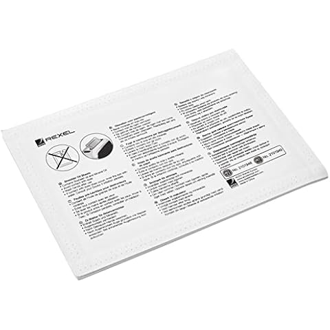 Rexel Shredder Oil Sheets, Pack of 6, A5 Size, Shredder Maintenance, 2104237 Cover