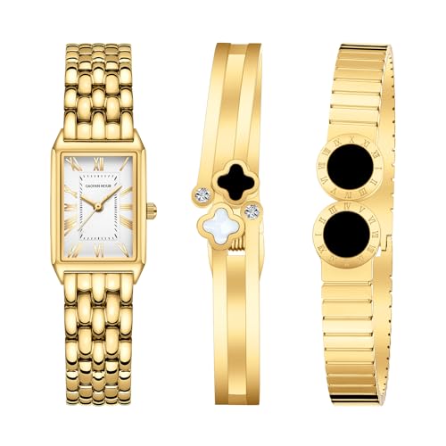 Montre bracelet doré style vintage femme pour sublimer vos tenues du quotidien