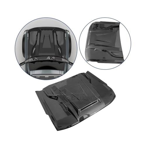 Car Accessories ABS Carbon Fiber Air Vent Front Engine Bonnet Hood Scoop Panel Compatible For Ford Bronco 2021 2022+custom