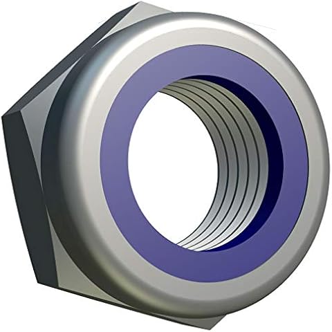 M16 Zinc Plated Alloy Steel Lock Nut Pack Cover
