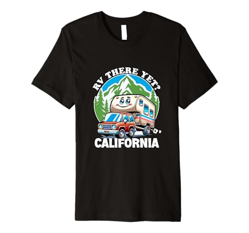 RV Road Trip California Family Vacation T-Shirt